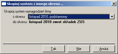 Zakładamy nowy okres płacowy